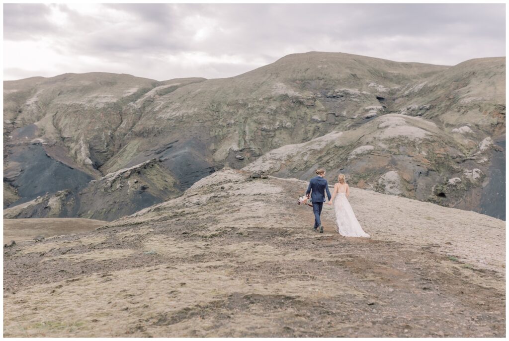 Stunning Locations in Iceland for Your Elopement can be found through this blog. This couple adventured around the Highlands in Iceland on their wedding day.
